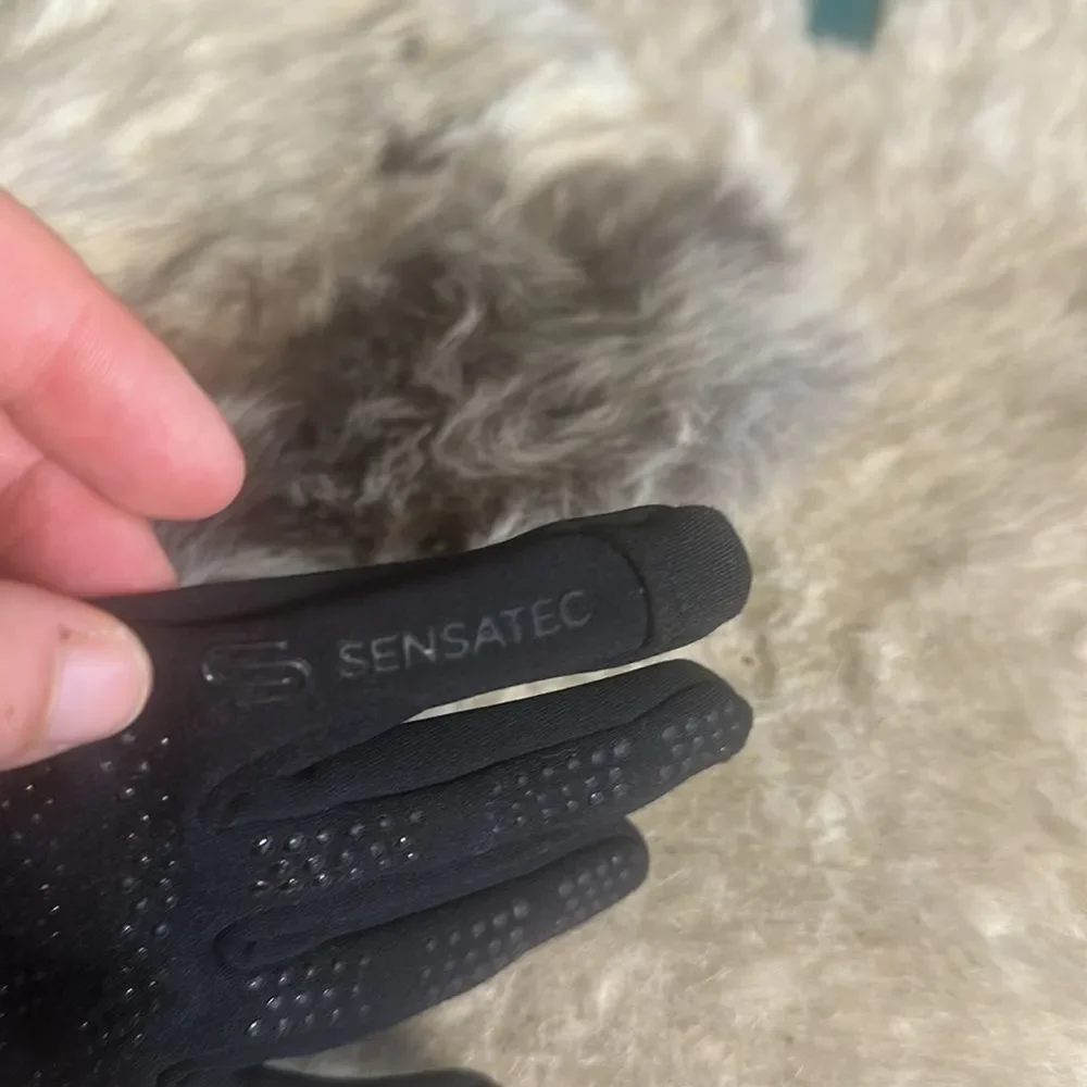 HEAD Black Thermal Gloves sensatec S (5175)